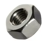 Qty 100 M6 (6mm) Hex Full Nut Stainless Steel 304 SS A2 70