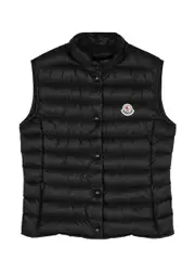 Moncler Liane Quilted Shell Gilet - Black - (UK 8 / S) (UK 8 / S)