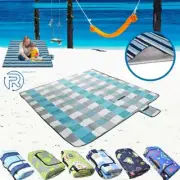 Extra Large 3-Layers Soft Picnic Blanket Rug Waterproof Mat Camping Beach78x78in