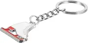 Generic Decorative Zinc Alloy Roller Skate Keychain Adorable Hanging Pendant for Bags Keys Unique Friends Lightweight Stylish Accessory for Daily Use