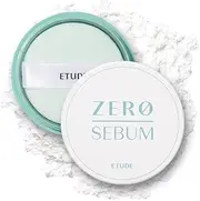 ETUDE Zero Sebum Drying Powder 4g (23AD) | Lightweight Oil Control No Sebum Loose Face Powder with 80% Mineral | Long Lasting for Setting or Foundation Makes Skin Downy, Korean Makeup, Kbeauty