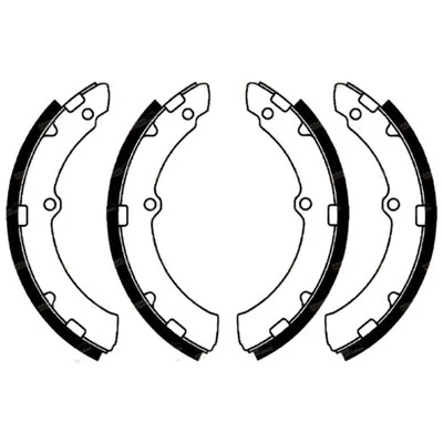 Rear Brake Shoe Set for Toyota Dyna BU142R 4.1L 1995~03 RWD (for: Toyota)