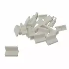 20 NEW LEGO Panel 1 x 2 x 1 with Rounded Corners White