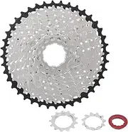10 Speed Bike Cassette Flywheel Lightweight 11-36T Road Mountain Bicycle Freewheel Great Accessory for Reducing Weight Ideal for Mountain and Road Bikes