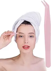 Eyelash Cluster Tweezers, Eyelash Tweezers - Precise Placement of Eyelash Clusters | Portable Eyelash Tweezers for Eyelash Clusters, Easy to Apply and Remove Eyelashes