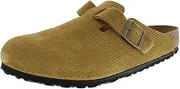 [Birkenstock] Men's Boston SFB Sandals, Cork Brown, 8