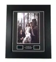 THE VAMPIRE DIARIES FILM CELLS + Cast Signed Preprint FRAMED Vampire GIFTS