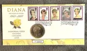 Princess Diana Princess of Whales , 1961-1997 $5 Memorial Coin