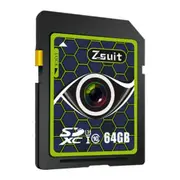 Honeycomb Series 64Gb Camera Lens Pattern Sd Memory Card For Driving Recorder / Camera And Other Support Sd Card Devices