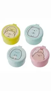 Sanrio Sumikko Gurashi Mini Cups Seasoning Case for Bento Lunch Box 4pcs