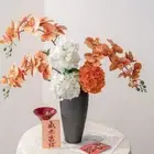 9 Head Artificial Butterfly Orchid Flower Simulation Plant Wedding Party