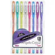 Uni-Ball Signo Colour Gel Pens Angelic Assorted 8 Pack