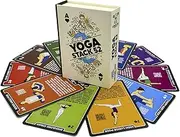 Stack 52 Yoga Exercise Cards: Designed by Certified Yoga Instructor. Video Instructions Included. Beginner to Advanced Poses and Asana Workout Games. Improve Fitness and Flexibility. (Base Deck)