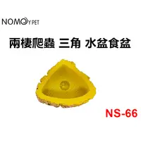 在飛比找蝦皮購物優惠-【樂魚寶】NS-66 諾摩 NOMO 兩棲爬蟲 三角 水盆食