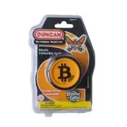 DUNCAN Bitcoin Collectible Yo-Yo Butterfly XT YoYo Orange String Limited Edition