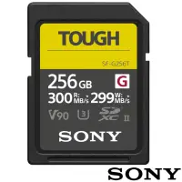 在飛比找momo購物網優惠-【SONY 索尼】SF-G256T SD SDXC 256G