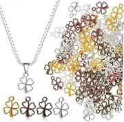 [Operitacx] 100 Pcs Lucky Charm Charms Luck Pendants for Women Keychain Accessories for Jewelry Making