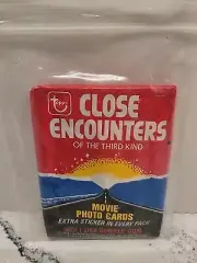1978 Topps Close Encounters Of The Third Kind Trading Cards Unopened Wax Pack