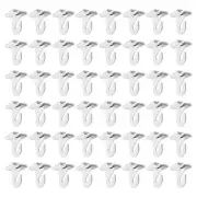 100 Pair Drop Ceiling Hooks 1" W Metal T-Bar Track Clip Suspended Ceiling Hooks