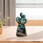 Backflow Incense Burner Hugging Lover Home Accent Waterfall Incense Holder