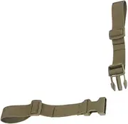 Adjustable Back Straps Buckle Webbing Bag Pouches Back Chest Strap Small Back Travel Camping Accessories Adjustable Strap Belt for Back Add Chain Kit Abs Black