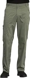 [Cherokee] Cargo Pants for Men Scrub, Modern Fit Inside Drawstring Bottom WW140