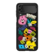 Galaxy Z Flip4 Impact Hinge Case JUST LIFE STICKER Z BY ZIZONE