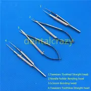 Surgical tools Ophthalmic instruments 18cm stainless steel scissors/tweezers