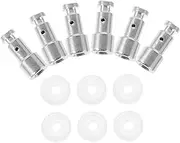 WATIIFUFU 6 Sets Replacement Pressure Cooker Float Valve Parts for Electric Pressure Cookers Durable Sealer Floater Valves High Temperature Resistant Easy to Clean Components