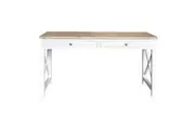 VI Shellwood Solid Timber 2 Drawer Desk