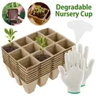 Plant Starter Tray Nursery Pot Garden Plant Trays Seedling Germination FlfPO