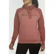 Women's Champion Fleece Pullover Hoodie - Sandalwood Red - Small - NWT