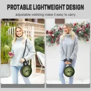 Portable Folding Stool with Cushion Retractable Collapsible Stool Foldable