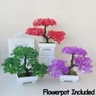 Welcoming Pine Plastic Flowers Fake Plants Simulation Bonsai Artificial Potted