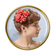 Carlotta Brianza, Italian ballerina Pin Badge