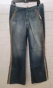 Seven 7 For All Mankind Jeans Jerome Dahan NWT Corduroy Stripe 29 Flare