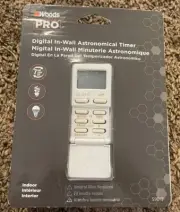 Woods 59019 In-Wall Astronomical 7-Day Digital Timer with Sun Tracking White
