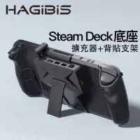 在飛比找momo購物網優惠-【HAGiBiS】Steam Deck擴充底座HDMI+RJ