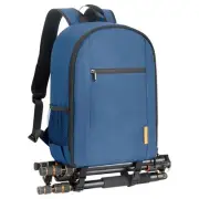 Camera Bag Backpack for Photographers: Photography Camera Backpack Medium Blue