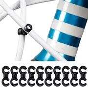 Cable Clips, bikee Brake Cable Clips - linee Cable Clips | 10pcs Shifter linee Cable Clips for bikee, Cycling Accessory Cable Management for City bikee Mountain bikee mtbb bikee Fixed Gear bikee