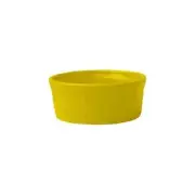 International Tableware, Inc RAMF-4-Y Cancun Yellow 4 oz Ceramic Fluted Ramekin