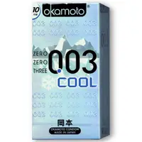 在飛比找蝦皮商城優惠-(Okamoto)岡本衛生套-003 COOL(10入) -
