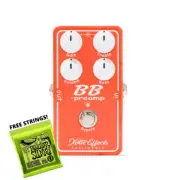 Xotic BB Preamp Guitar Pedal Boost Active EQ FREE Ernie Ball Slinky Strings