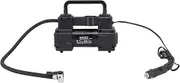 Tire Inflator, Dual Cylinder Air Compressor Pump with LED Work Light, 120PSI, for SUVs, Trucks, Caravans, and More