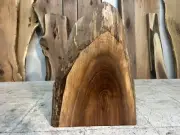Live Edge Walnut Wood Slab / Turkey Fan Grain / Kiln Dried Walnut Shelf/Walnut