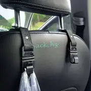 Car Vehicle Seat Headrest Hook Hanger Storage Organizer Handbags Bottle Black (for: Honda)