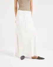 bias-cut maxi skirt IT40,IT38,IT36 white