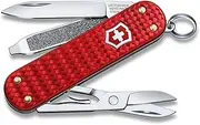 Victorinox Classic SD Precious Alox Swiss Army Knife, Iconic Red