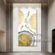 Angel🔥 新中式裝飾畫 九魚圖 風水畫 抽象 年輪 線條 輕奢 居家裝飾 客廳掛畫 玄關壁貼壁畫 民宿佈置 無框畫