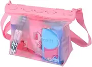 ARTIBETTER Dry Bag Holder Beach Mobile Water Swim Pouches Floating Buoy Phones Phone Case Bag with Waist Strap Pink
